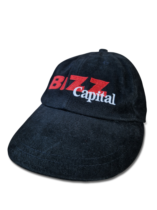 BIZ Capital Cap Werbung "Sie sind der Boss" Bestickt Schwarz