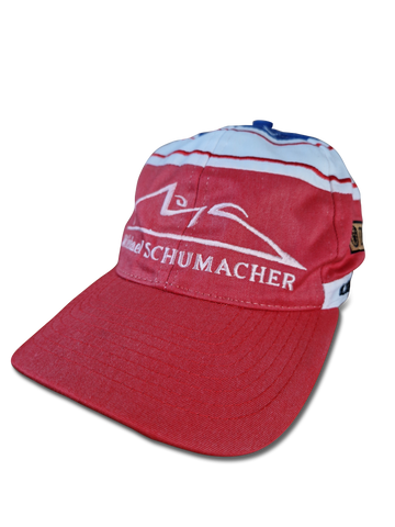 Vintage Michael Schuhmacher Cap DVAG 1998 Formula One Rot