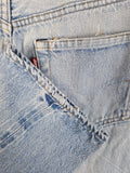 Rare! Vintage Levis Jeans Selvedege 80s Hellblau S-M