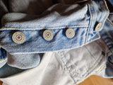 Rare! Vintage Levis Jeans Selvedege 80s Hellblau S-M