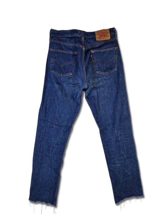 Vintage Levis Jeans 501 Made In USA Gekürzt W30 L32