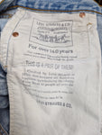 Vintage Levis Jeans 534 04 Helle Waschung 1996 W30 L32
