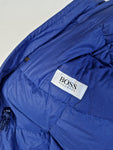 Vintage Hugo Boss Daunenparka 70s Sander Hamburg Blau L-XL