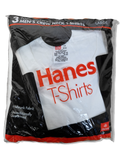 Rare! Vintage Hanes Shirts 3er Packet 1987 Deadstock Single Stitched Weiß (42/44) L