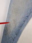 Rare! Vintage Levis Jeans 80s Red Line Selvedge Hellblau S-M