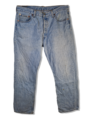 Moderne Levis Jeans 501 Hellblau W38 L32