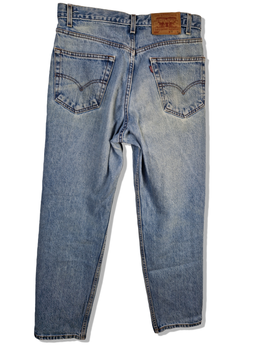 Vintage Levis Jeans 550 Made In Mexico Blau W32 L30