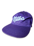 Milka Cap Werbung Bestickt Lila