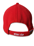 Moderne Star Cap Bestickt Rot