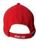 Moderne Star Cap Bestickt Rot