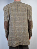 Modernes Harris Tweed Sakko By Barutti Schurwolle M-L
