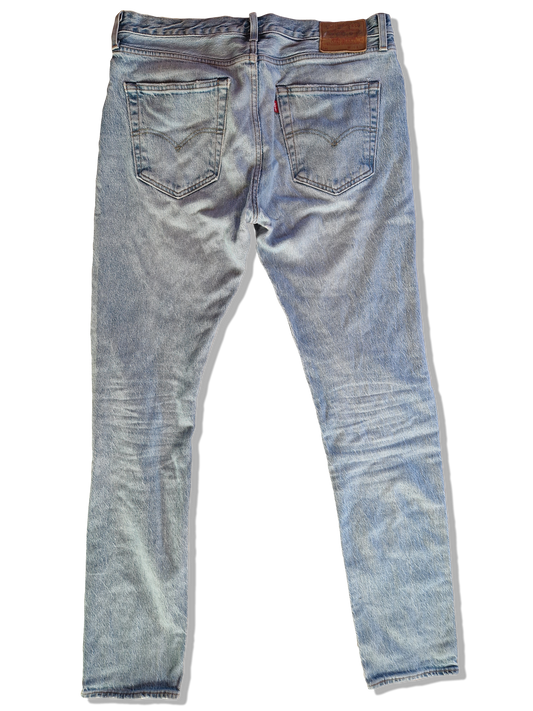 Moderne Levis Jeans Lot 501 Skinny Water<Less Hellblau W34 L34