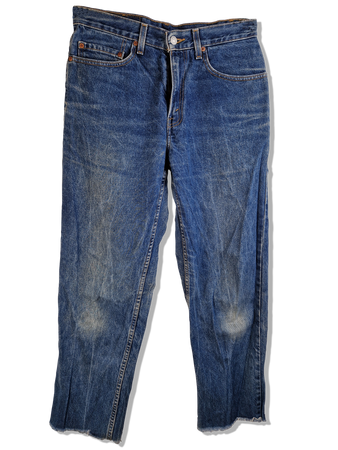 Vintage Levis Jeans 550 Relaxed FIt Dunkelblau W31 L31