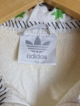 Rare! Vintage Adidas Sportanzug 80s Frottee Made In West Germany Weiß M