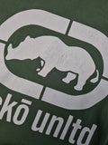 Y2K Ecko Shirt Big Logo Weiß Grün XXL-XXXXL