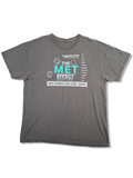 Modernes NABShow Shirt The M.E.T. Effect 2017 Promo Shirt Braun M-L