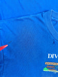 Vintage Tourist Shirt Dive Sipadan Trashed Blau M-L