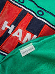 Vintage Helly Hansen Shirt Bestickt Grün M