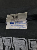 Vintage Cavalier Shirt 80s Tourist Sun Bum Barbados Single Stitched Schwarz L-XL