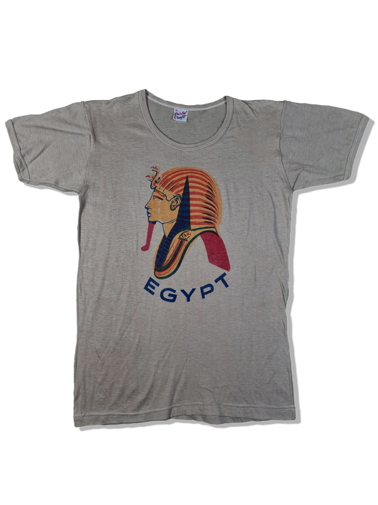 Vintage Tourist Shirt Egypt Hellbraun L-XL