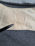 Vintage Maul Fleece Quarterzip "International Wolf Center Bestickt Grau L