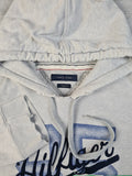 Moderner Tommy Hilfiger Hoodie Vintage Fit Grau L-XL