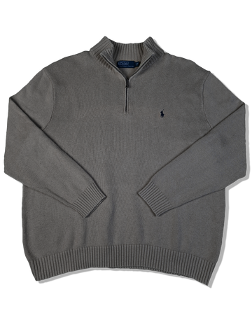 Moderner Ralph Lauren Troyer Knitwear Braun XXL