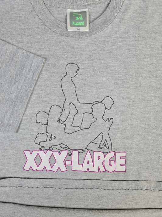 Rare! Vintage X-Large Shirt XXX-Large Orgy Made In USA Grau M