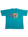 Vintage Jerzees Shirt Deutscher Handballbund Made In Scotland Türkis XXL