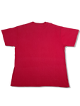 Vintage Delta Shirt USA Basic Bedruckt Rot XL