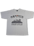 Vintage NBA Shirt "You are not in kansas anymore" Basketball  Bedruckt Weiß L