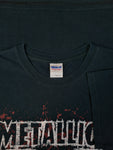 Modernes Gildan Shirt Metallica 2007 Bedruckt Schwarz L