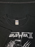 Modernes Gildan Shirt World War III Festival Montreal, Nov. 30 1985 Bedruckt Schwarz L