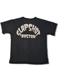 Modernes Anvil Shirt Slapshot Boston Rock Schwarz M