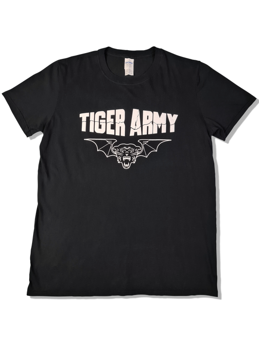 Modernes Gildan Shirt Tiger Army European Tour 2017 Schwarz L