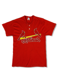 Vintage Russell Shirt Baseball Cardinales Rot M