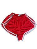 Rare! Vintage Adidas Shorts Glanz Sprinter Ventex Made In France Rot Weiß (50) M