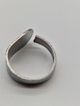 Upcycling Besteckschmuck Ring Stainless Steel Silber Optik