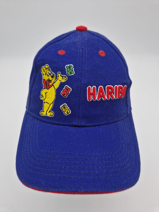 Vintage Haribo Cap Goldbären Blau Bunt