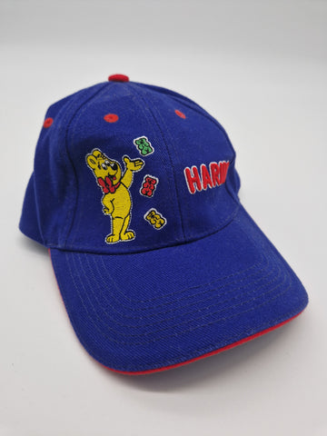 Vintage Haribo Cap Goldbären Blau Bunt