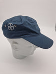 Vintage Bayer Cap Basic Blau