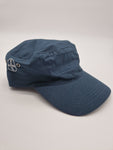 Vintage Bayer Cap Basic Blau