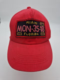 Vintage Miami Florida Cap Mon-35-18 Rot