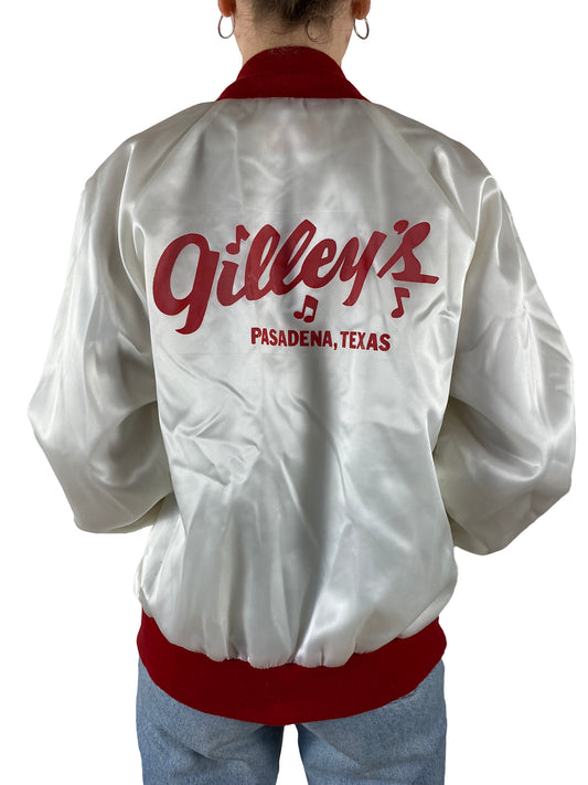 Rare! Vintage Active Generation Bomberjacke Gilleys Pasadena Texas L